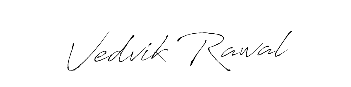 How to Draw Vedvik Rawal signature style? Antro_Vectra is a latest design signature styles for name Vedvik Rawal. Vedvik Rawal signature style 6 images and pictures png