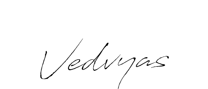 Also You can easily find your signature by using the search form. We will create Vedvyas name handwritten signature images for you free of cost using Antro_Vectra sign style. Vedvyas signature style 6 images and pictures png