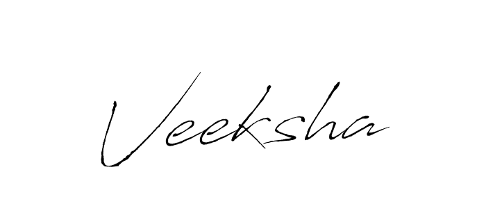 Also we have Veeksha name is the best signature style. Create professional handwritten signature collection using Antro_Vectra autograph style. Veeksha signature style 6 images and pictures png