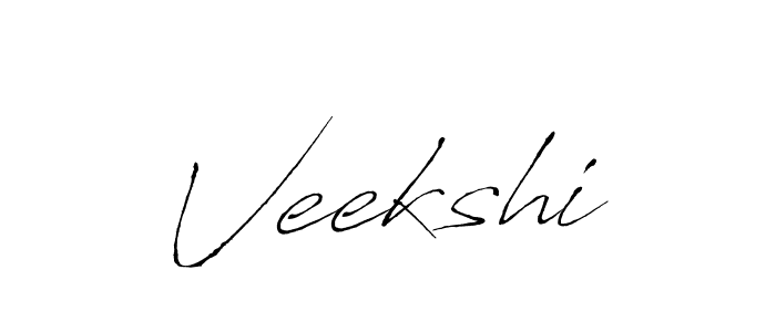 if you are searching for the best signature style for your name Veekshi. so please give up your signature search. here we have designed multiple signature styles  using Antro_Vectra. Veekshi signature style 6 images and pictures png