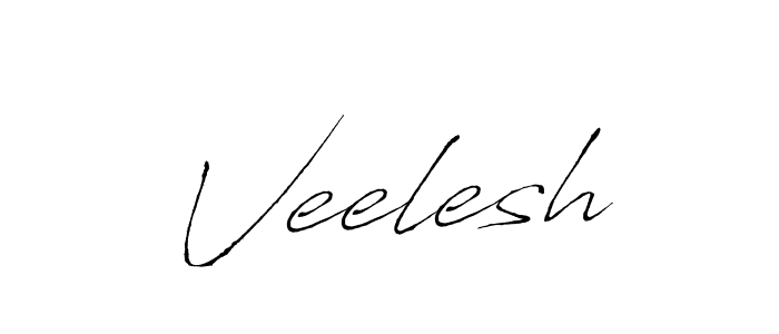 Antro_Vectra is a professional signature style that is perfect for those who want to add a touch of class to their signature. It is also a great choice for those who want to make their signature more unique. Get Veelesh name to fancy signature for free. Veelesh signature style 6 images and pictures png