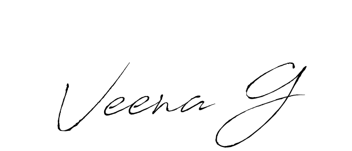You can use this online signature creator to create a handwritten signature for the name Veena G. This is the best online autograph maker. Veena G signature style 6 images and pictures png