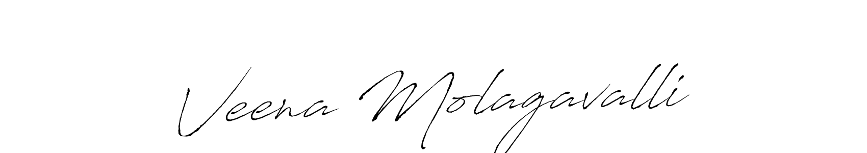 This is the best signature style for the Veena Molagavalli name. Also you like these signature font (Antro_Vectra). Mix name signature. Veena Molagavalli signature style 6 images and pictures png