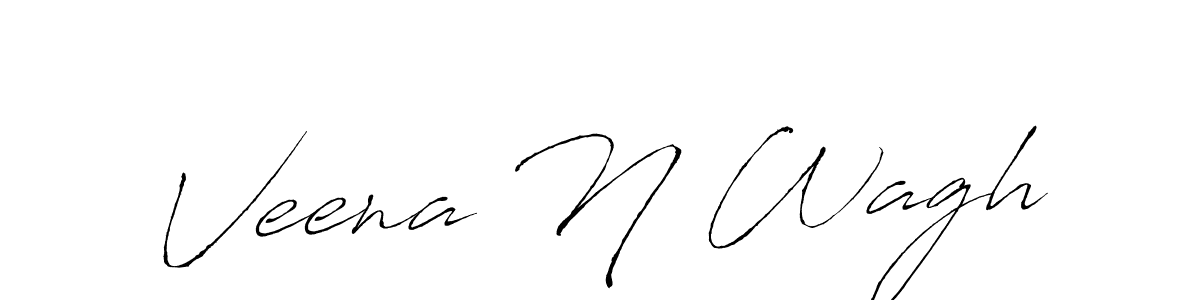 You should practise on your own different ways (Antro_Vectra) to write your name (Veena N Wagh) in signature. don't let someone else do it for you. Veena N Wagh signature style 6 images and pictures png