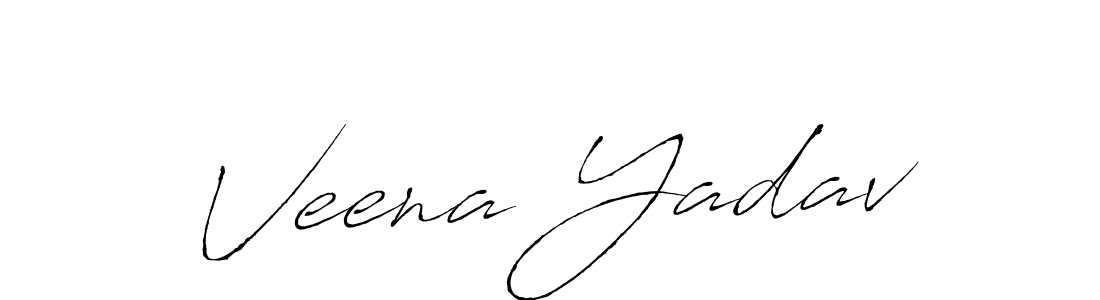 Also we have Veena Yadav name is the best signature style. Create professional handwritten signature collection using Antro_Vectra autograph style. Veena Yadav signature style 6 images and pictures png