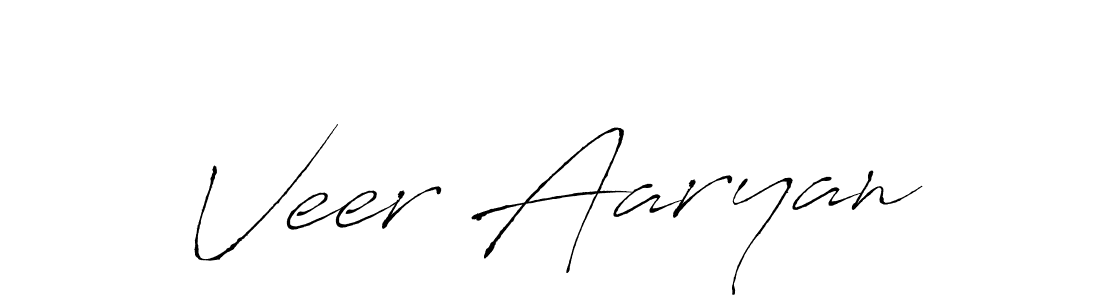 Similarly Antro_Vectra is the best handwritten signature design. Signature creator online .You can use it as an online autograph creator for name Veer Aaryan. Veer Aaryan signature style 6 images and pictures png