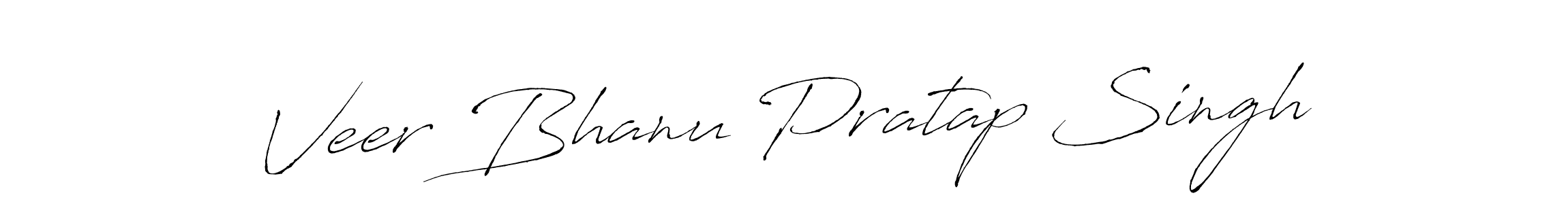 Veer Bhanu Pratap Singh stylish signature style. Best Handwritten Sign (Antro_Vectra) for my name. Handwritten Signature Collection Ideas for my name Veer Bhanu Pratap Singh. Veer Bhanu Pratap Singh signature style 6 images and pictures png