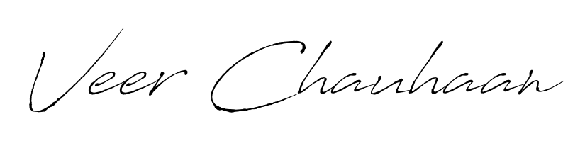 Similarly Antro_Vectra is the best handwritten signature design. Signature creator online. You can use it as an online autograph creator for name Veer Chauhaan. Veer Chauhaan signature style 6 images and pictures png