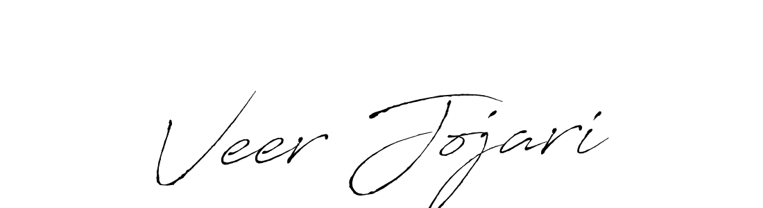 Make a beautiful signature design for name Veer Jojari. With this signature (Antro_Vectra) style, you can create a handwritten signature for free. Veer Jojari signature style 6 images and pictures png