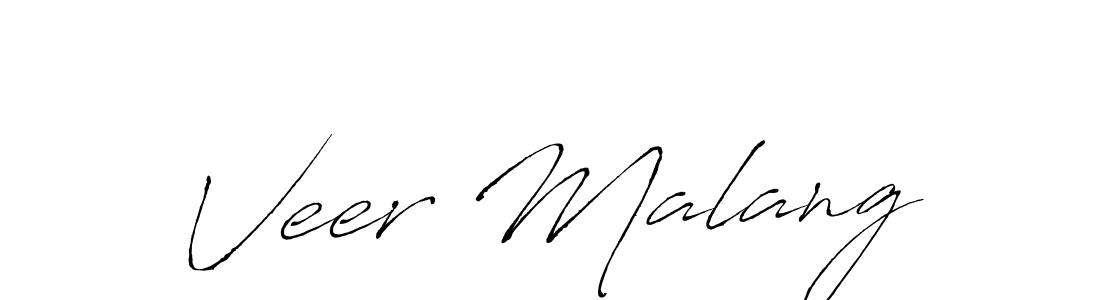 Also we have Veer Malang name is the best signature style. Create professional handwritten signature collection using Antro_Vectra autograph style. Veer Malang signature style 6 images and pictures png