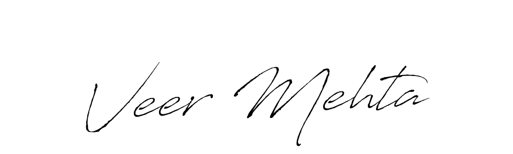 Also we have Veer Mehta name is the best signature style. Create professional handwritten signature collection using Antro_Vectra autograph style. Veer Mehta signature style 6 images and pictures png