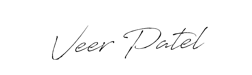 Similarly Antro_Vectra is the best handwritten signature design. Signature creator online .You can use it as an online autograph creator for name Veer Patel. Veer Patel signature style 6 images and pictures png