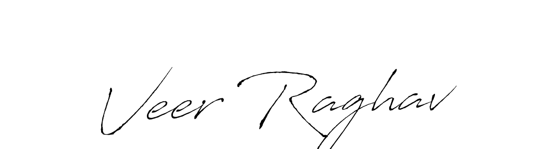 Make a beautiful signature design for name Veer Raghav. With this signature (Antro_Vectra) style, you can create a handwritten signature for free. Veer Raghav signature style 6 images and pictures png