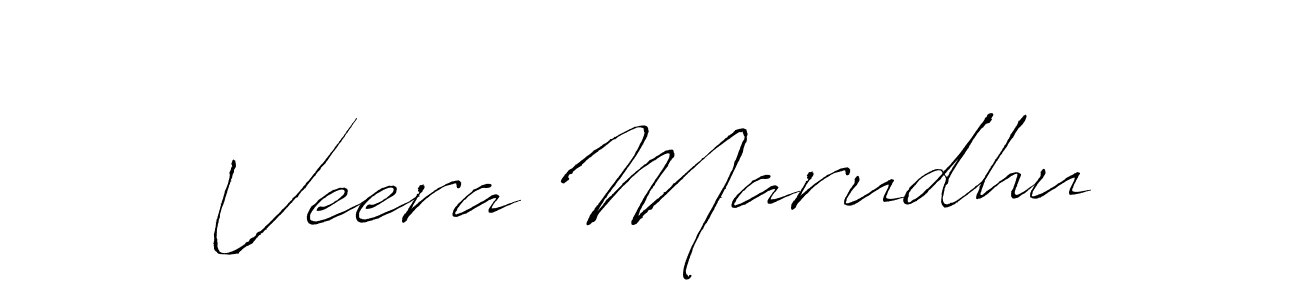 Make a beautiful signature design for name Veera Marudhu. With this signature (Antro_Vectra) style, you can create a handwritten signature for free. Veera Marudhu signature style 6 images and pictures png