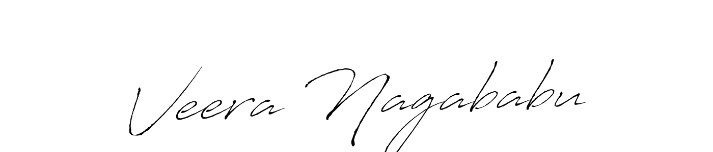 Use a signature maker to create a handwritten signature online. With this signature software, you can design (Antro_Vectra) your own signature for name Veera Nagababu. Veera Nagababu signature style 6 images and pictures png