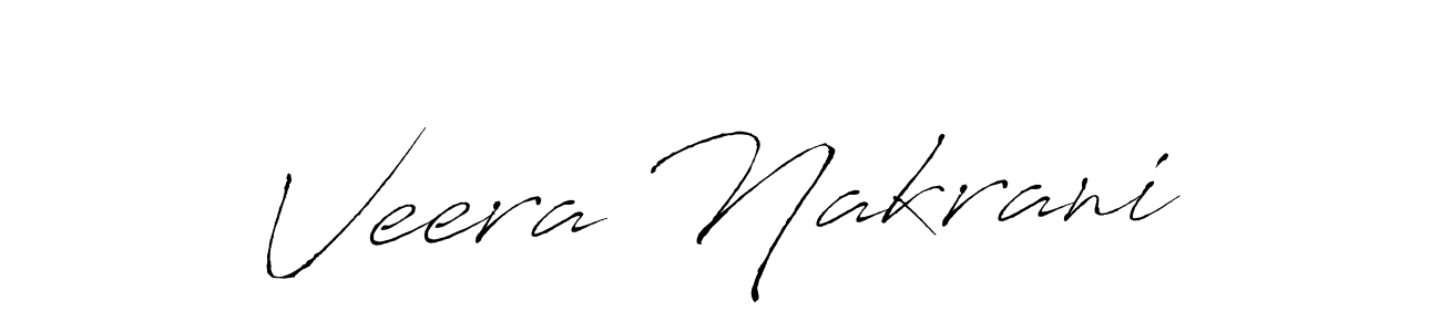Make a beautiful signature design for name Veera Nakrani. Use this online signature maker to create a handwritten signature for free. Veera Nakrani signature style 6 images and pictures png