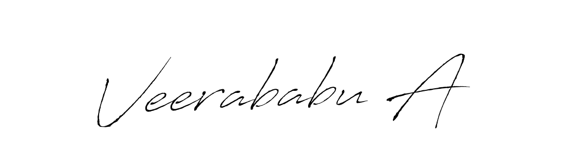 Once you've used our free online signature maker to create your best signature Antro_Vectra style, it's time to enjoy all of the benefits that Veerababu A name signing documents. Veerababu A signature style 6 images and pictures png