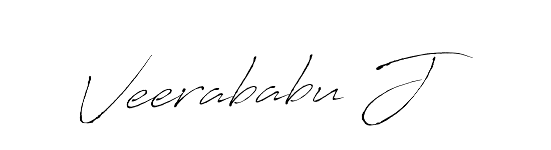 Make a beautiful signature design for name Veerababu J. Use this online signature maker to create a handwritten signature for free. Veerababu J signature style 6 images and pictures png