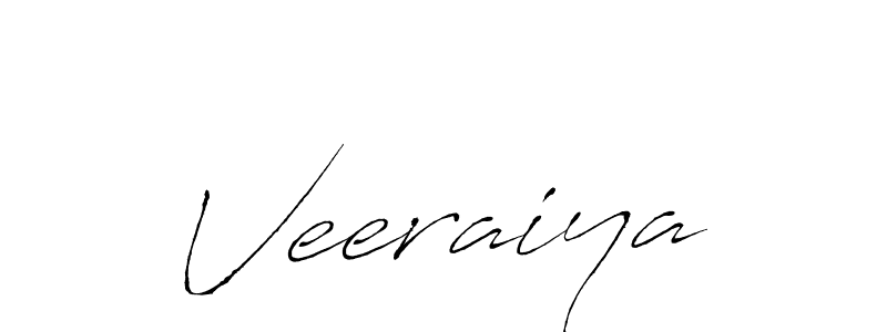 Make a beautiful signature design for name Veeraiya. With this signature (Antro_Vectra) style, you can create a handwritten signature for free. Veeraiya signature style 6 images and pictures png