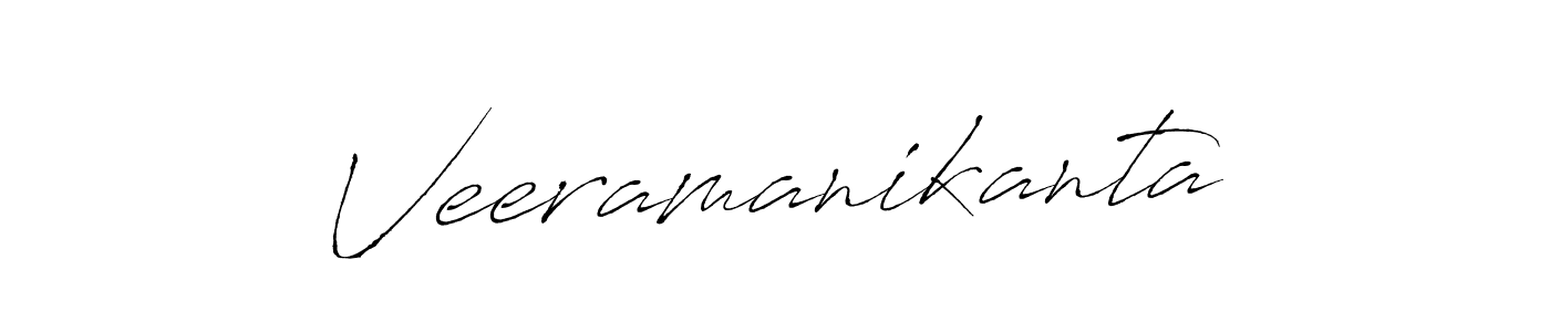 You should practise on your own different ways (Antro_Vectra) to write your name (Veeramanikanta) in signature. don't let someone else do it for you. Veeramanikanta signature style 6 images and pictures png