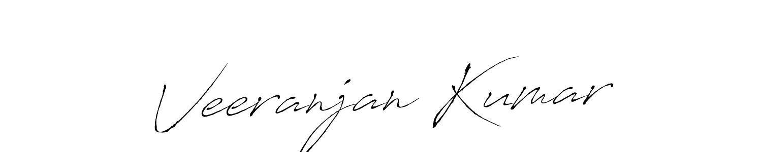 How to Draw Veeranjan Kumar signature style? Antro_Vectra is a latest design signature styles for name Veeranjan Kumar. Veeranjan Kumar signature style 6 images and pictures png