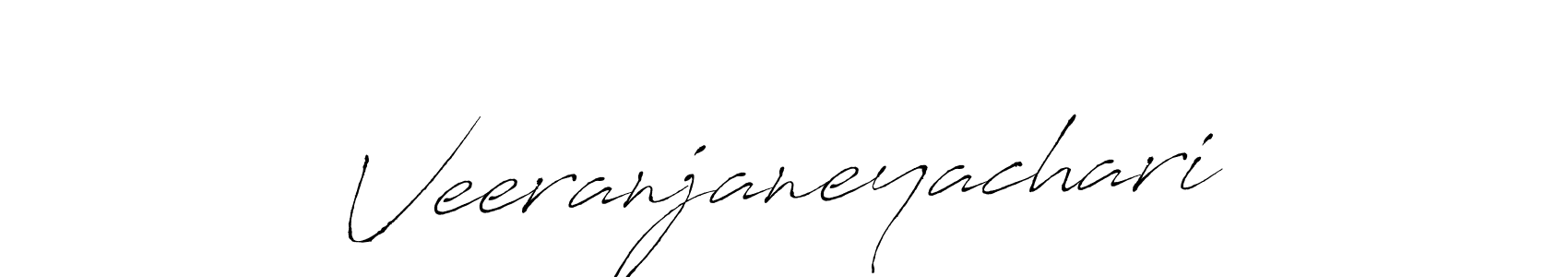 Use a signature maker to create a handwritten signature online. With this signature software, you can design (Antro_Vectra) your own signature for name Veeranjaneyachari. Veeranjaneyachari signature style 6 images and pictures png