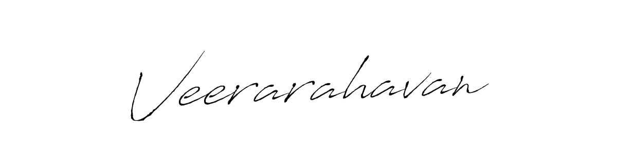 Veerarahavan stylish signature style. Best Handwritten Sign (Antro_Vectra) for my name. Handwritten Signature Collection Ideas for my name Veerarahavan. Veerarahavan signature style 6 images and pictures png