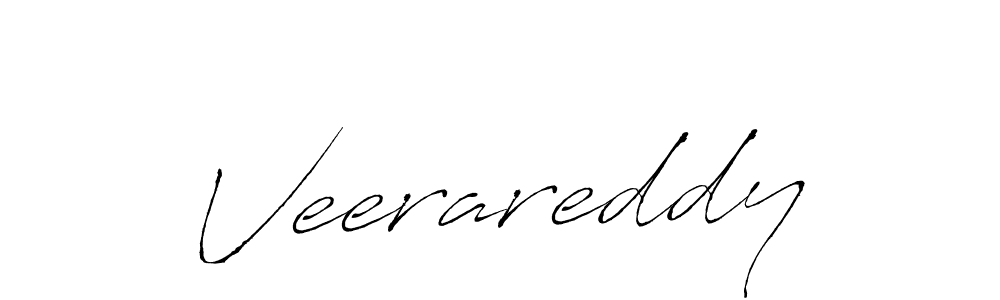 Create a beautiful signature design for name Veerareddy. With this signature (Antro_Vectra) fonts, you can make a handwritten signature for free. Veerareddy signature style 6 images and pictures png