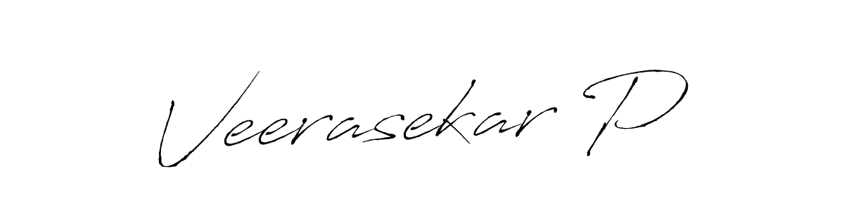 The best way (Antro_Vectra) to make a short signature is to pick only two or three words in your name. The name Veerasekar P include a total of six letters. For converting this name. Veerasekar P signature style 6 images and pictures png