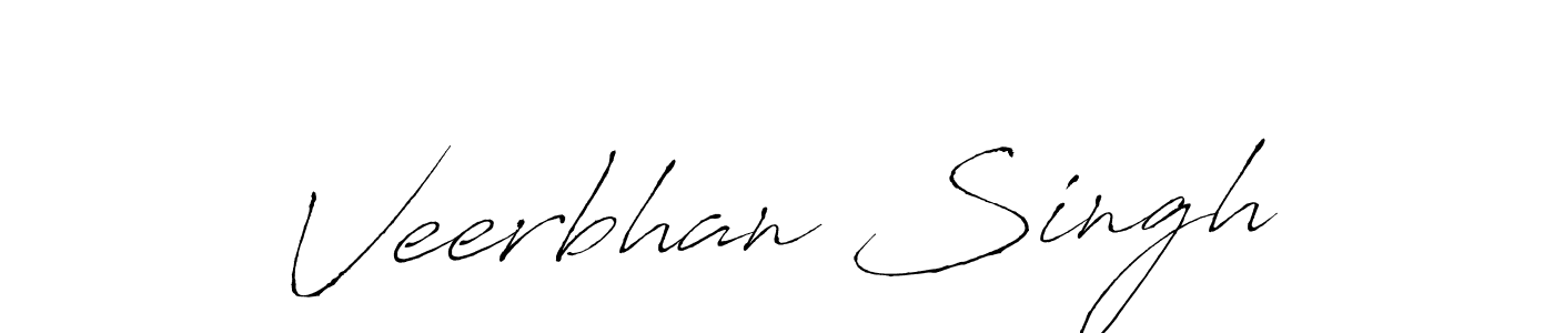 Use a signature maker to create a handwritten signature online. With this signature software, you can design (Antro_Vectra) your own signature for name Veerbhan Singh. Veerbhan Singh signature style 6 images and pictures png