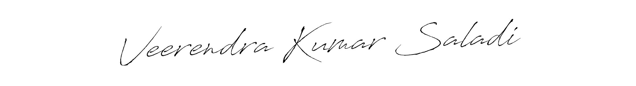 Make a beautiful signature design for name Veerendra Kumar Saladi. Use this online signature maker to create a handwritten signature for free. Veerendra Kumar Saladi signature style 6 images and pictures png