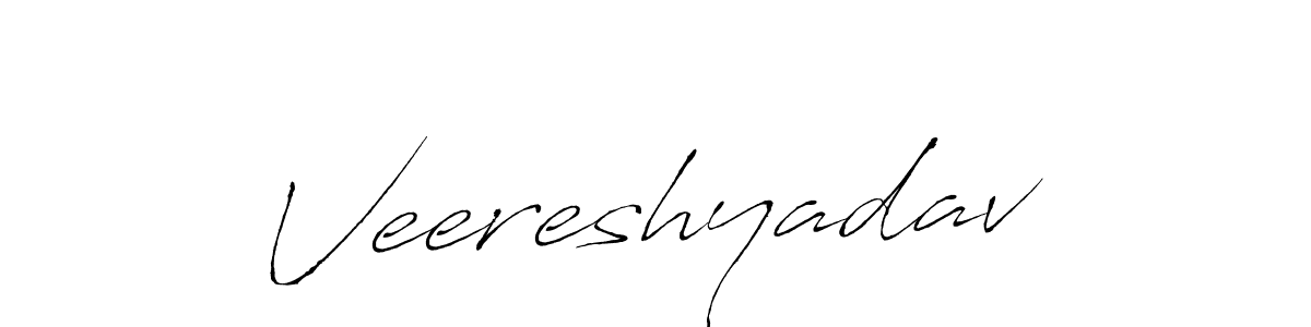 Make a beautiful signature design for name Veereshyadav. With this signature (Antro_Vectra) style, you can create a handwritten signature for free. Veereshyadav signature style 6 images and pictures png