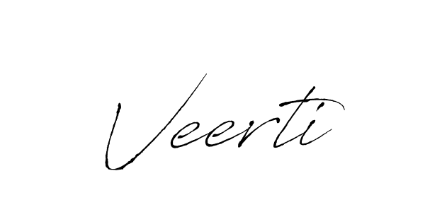 How to make Veerti name signature. Use Antro_Vectra style for creating short signs online. This is the latest handwritten sign. Veerti signature style 6 images and pictures png