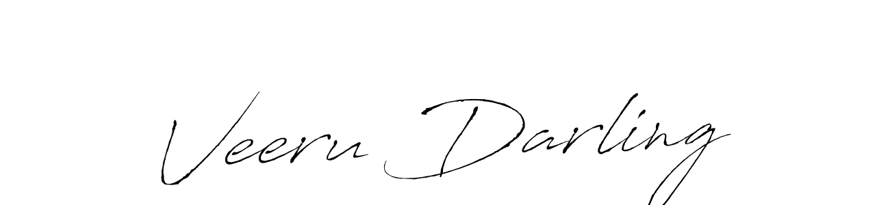 Use a signature maker to create a handwritten signature online. With this signature software, you can design (Antro_Vectra) your own signature for name Veeru Darling. Veeru Darling signature style 6 images and pictures png