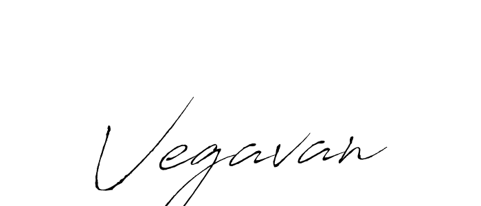 Vegavan stylish signature style. Best Handwritten Sign (Antro_Vectra) for my name. Handwritten Signature Collection Ideas for my name Vegavan. Vegavan signature style 6 images and pictures png