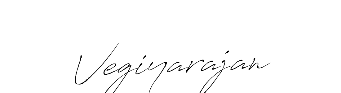 Design your own signature with our free online signature maker. With this signature software, you can create a handwritten (Antro_Vectra) signature for name Vegiyarajan. Vegiyarajan signature style 6 images and pictures png