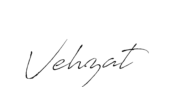 How to make Vehzat signature? Antro_Vectra is a professional autograph style. Create handwritten signature for Vehzat name. Vehzat signature style 6 images and pictures png