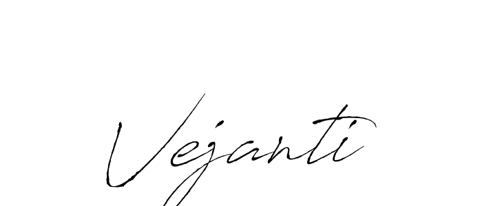 Create a beautiful signature design for name Vejanti. With this signature (Antro_Vectra) fonts, you can make a handwritten signature for free. Vejanti signature style 6 images and pictures png