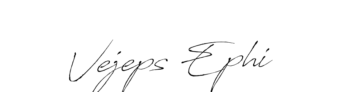 You should practise on your own different ways (Antro_Vectra) to write your name (Vejeps Ephi) in signature. don't let someone else do it for you. Vejeps Ephi signature style 6 images and pictures png