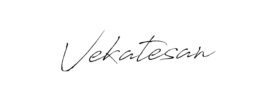 Use a signature maker to create a handwritten signature online. With this signature software, you can design (Antro_Vectra) your own signature for name Vekatesan. Vekatesan signature style 6 images and pictures png