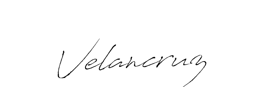 Create a beautiful signature design for name Velancruz. With this signature (Antro_Vectra) fonts, you can make a handwritten signature for free. Velancruz signature style 6 images and pictures png