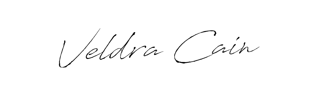 Make a beautiful signature design for name Veldra Cain. With this signature (Antro_Vectra) style, you can create a handwritten signature for free. Veldra Cain signature style 6 images and pictures png