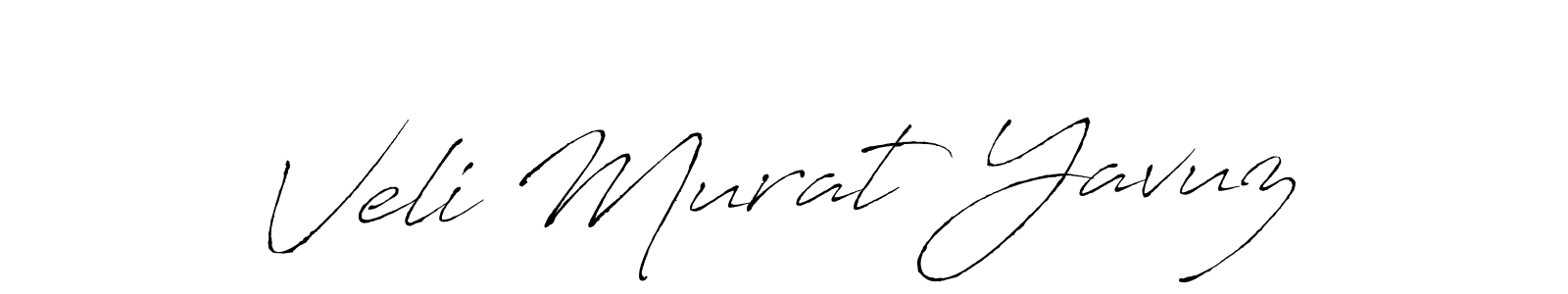 Use a signature maker to create a handwritten signature online. With this signature software, you can design (Antro_Vectra) your own signature for name Veli Murat Yavuz. Veli Murat Yavuz signature style 6 images and pictures png