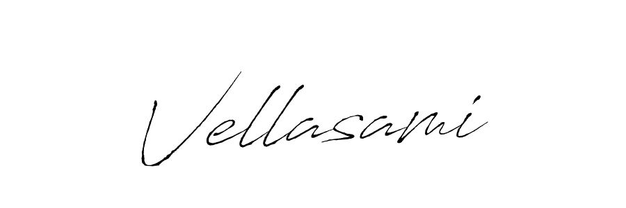 Design your own signature with our free online signature maker. With this signature software, you can create a handwritten (Antro_Vectra) signature for name Vellasami. Vellasami signature style 6 images and pictures png