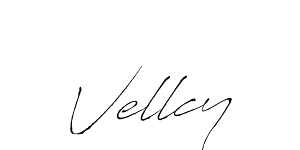 Create a beautiful signature design for name Vellcy. With this signature (Antro_Vectra) fonts, you can make a handwritten signature for free. Vellcy signature style 6 images and pictures png