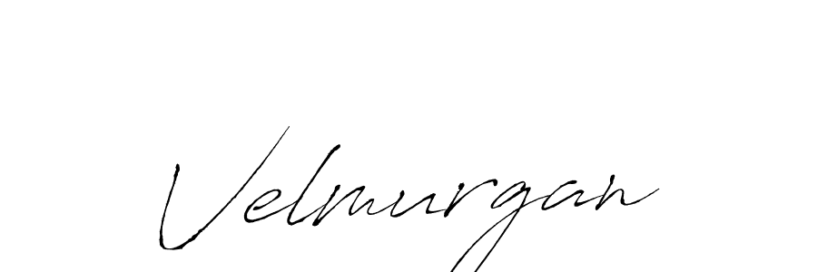 Velmurgan stylish signature style. Best Handwritten Sign (Antro_Vectra) for my name. Handwritten Signature Collection Ideas for my name Velmurgan. Velmurgan signature style 6 images and pictures png