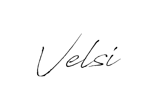Also You can easily find your signature by using the search form. We will create Velsi name handwritten signature images for you free of cost using Antro_Vectra sign style. Velsi signature style 6 images and pictures png