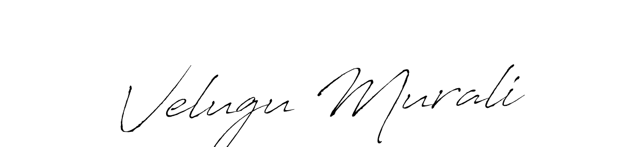 How to Draw Velugu Murali signature style? Antro_Vectra is a latest design signature styles for name Velugu Murali. Velugu Murali signature style 6 images and pictures png