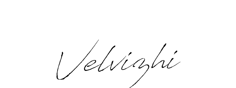 Velvizhi stylish signature style. Best Handwritten Sign (Antro_Vectra) for my name. Handwritten Signature Collection Ideas for my name Velvizhi. Velvizhi signature style 6 images and pictures png