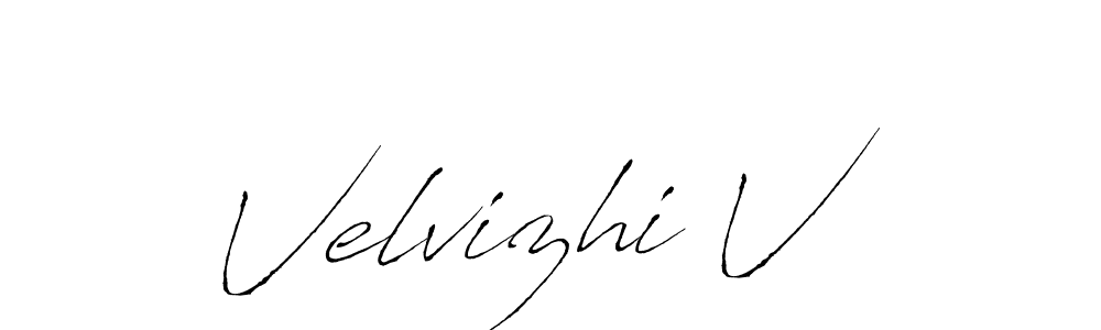 It looks lik you need a new signature style for name Velvizhi V. Design unique handwritten (Antro_Vectra) signature with our free signature maker in just a few clicks. Velvizhi V signature style 6 images and pictures png